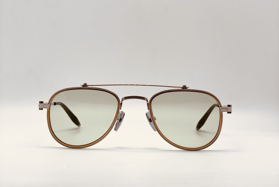 Akoni Calisto Gold Siver Sunglasses