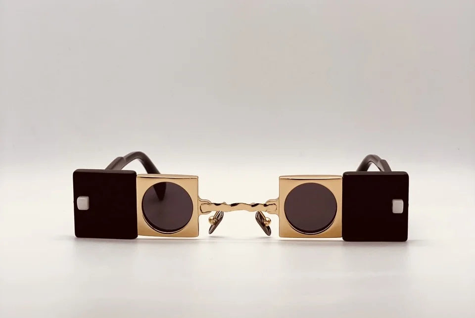 Kuboraum Q50 Gold Sunglasses