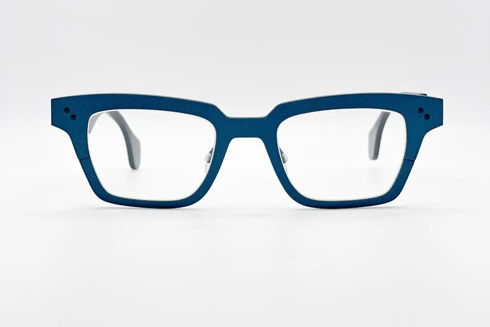 Theo Cinquante+Sept Cinquante 764 Blue: Acetate and Steel Glasses