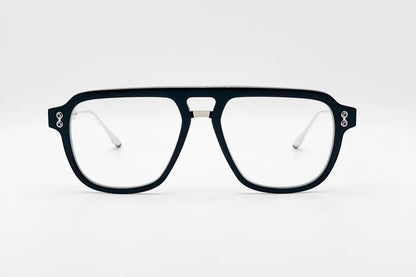 Buy Online Akoni Argo Black Silver Optical - Design Optical