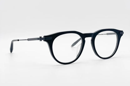 Akoni Gemini Black Optical front and side view