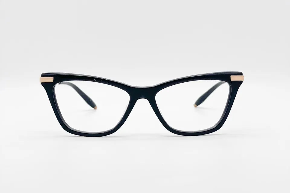 Buy Online Akoni Iris Gold Black Optical - Design Optical