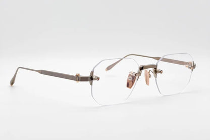Akoni Juno Gold Optical front and side view