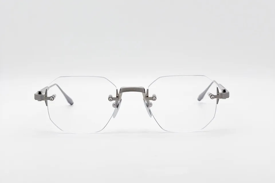 Buy Online Akoni Juno Silver Optical - Design Optical