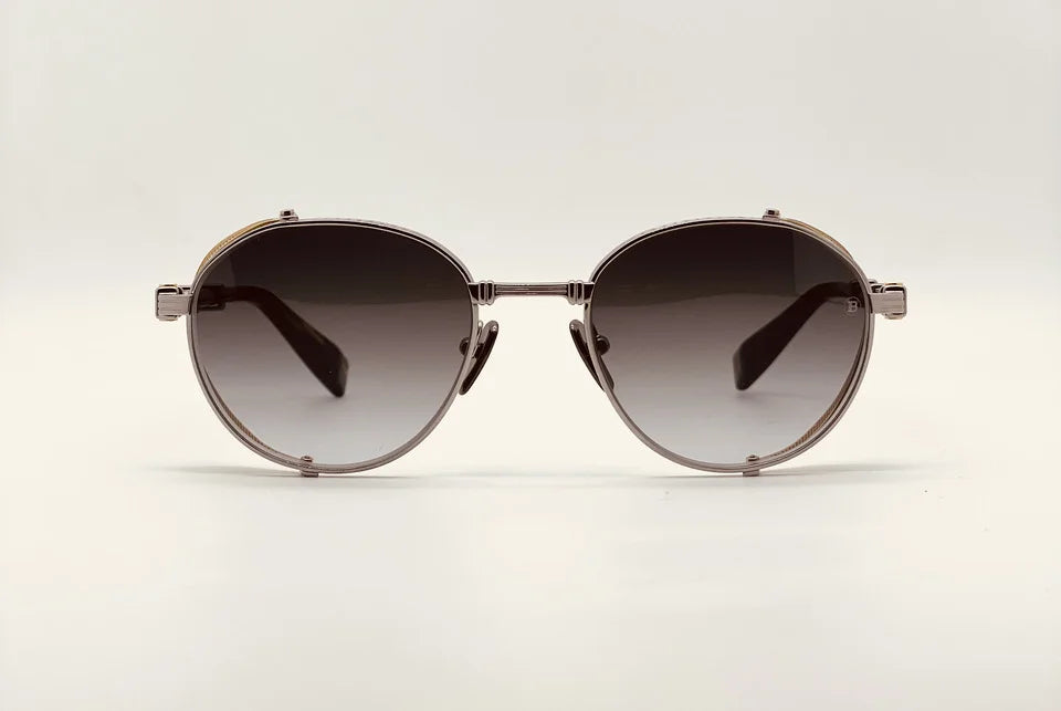 Balmain Brigade1 Silver Sunglasses