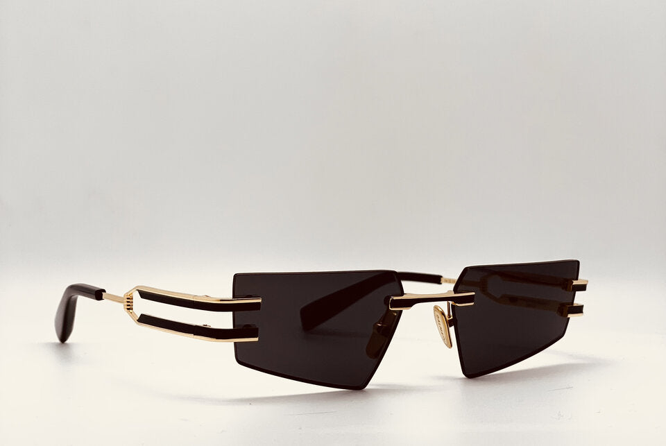 Balmain Fixe Gold Black Sunglasses
