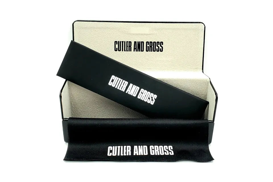 Cutler and Gross CGOP1432 Black Luxury Optical Frame