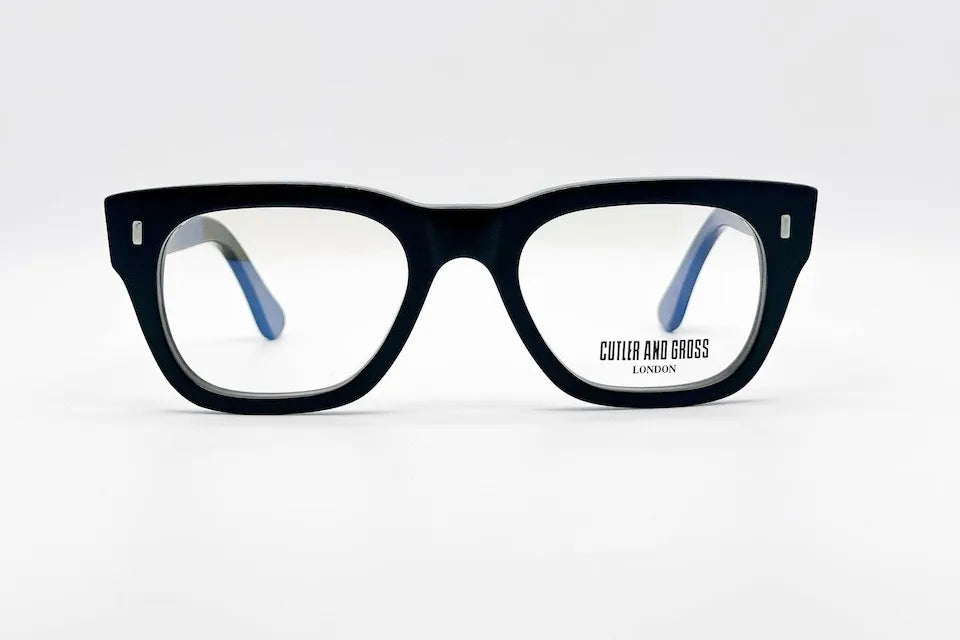 Cutler and Gross CGOP0772-B Black Optical Glasses