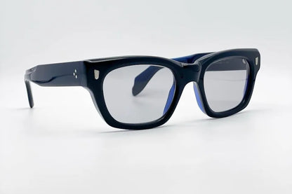 Cutler and Gross CGOP1391-01 Blackblue rectangle sunglasses