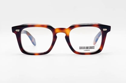 Cutler and Gross CGOP1416 Brown Luxury Eyeglasses