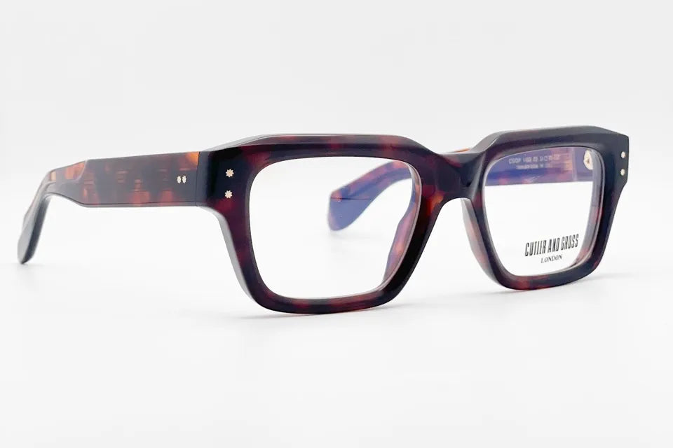 Cutler and Gross CGOP 1432 Brown bespoke luxury optical frame