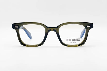 Cutler and Gross CGOP9521 Green Premium Eyeglasses
