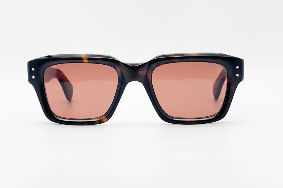 Cutler and Gross CGSN1432 Brown Acetate Sunglasses