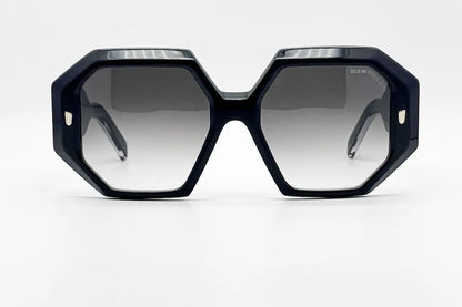 Cutler and Gross CGSN9324-01 Black Rectangle Sunglasses