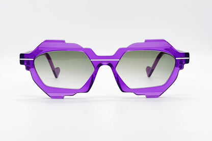 Dzmitry Samal Eugene Violet Sunglasses - Avant-Garde Style