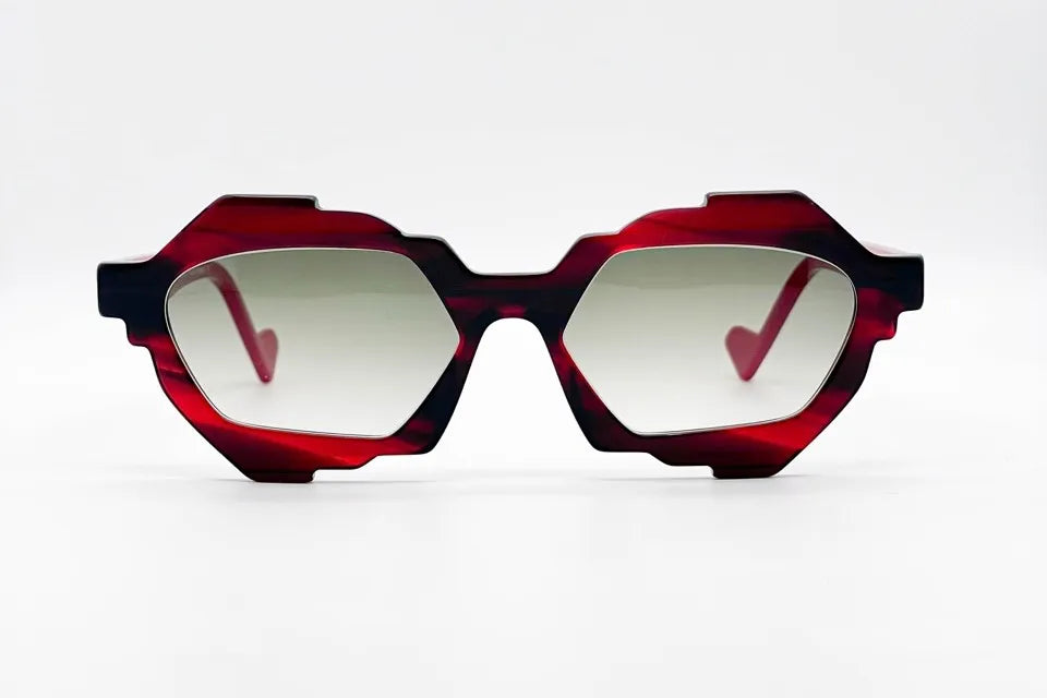 Dzmitry Samal Eugene Red Tortoise Sunglasses - Perfect Vision