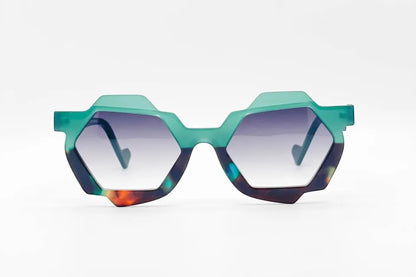 Dzmitry Samal Matteo Green Sunglasses - Unique Look