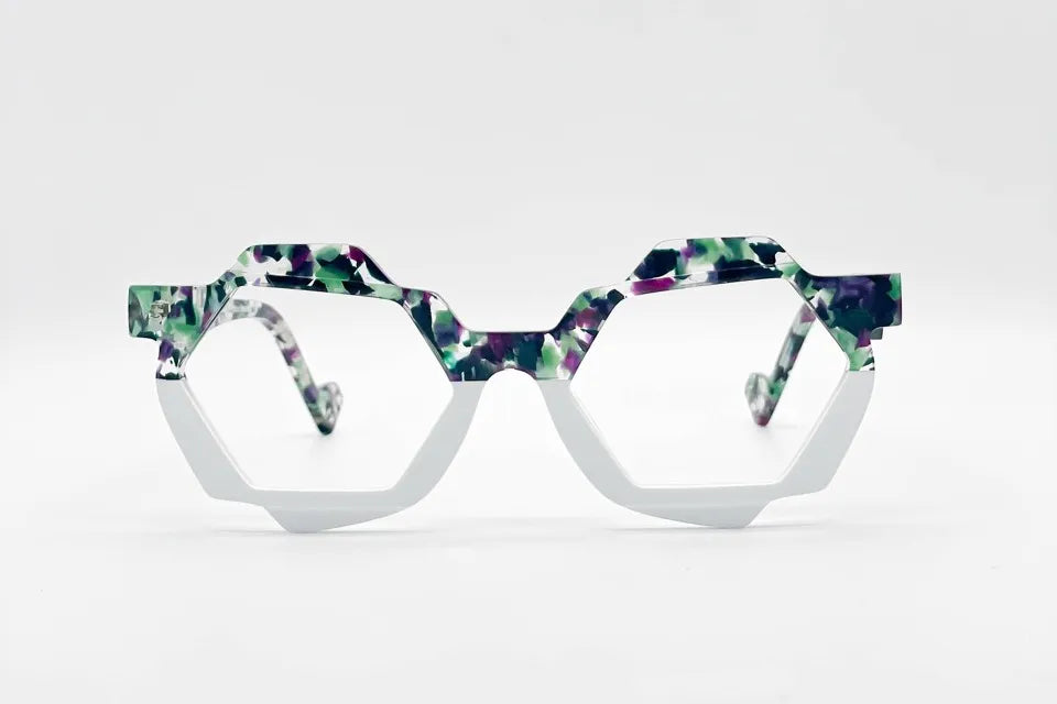 Dzmitry Samal Matteo Water Lilies Eyeglasses - Artistic Texture