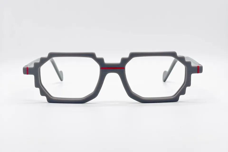 Dzmitry Samal Nicolas Grey Eyeglasses - Elegance & Design