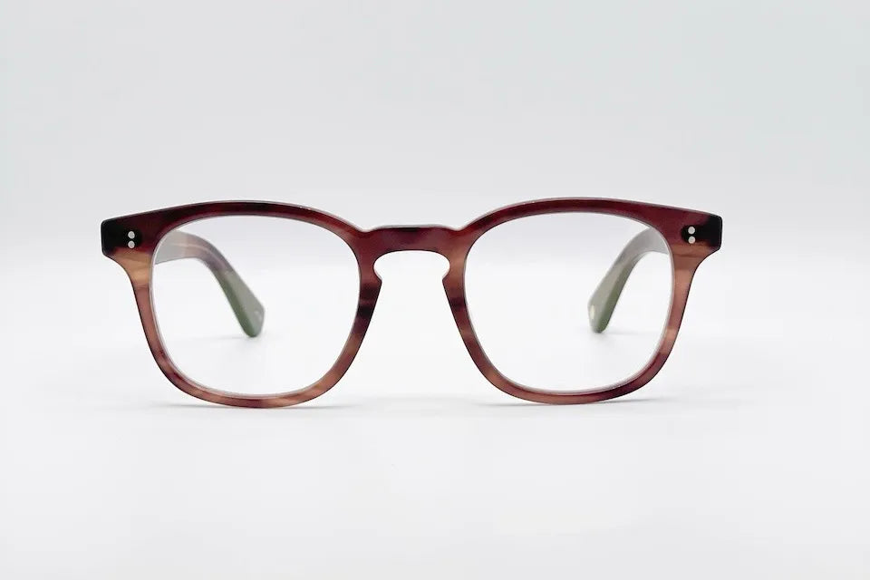 Buy Online Garrett Leight Ace II Brown - Square Optical Glasses