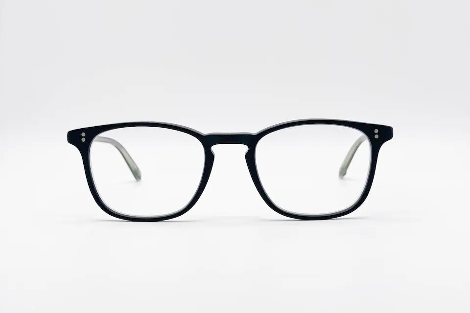 Buy Garrett Leight Boon Black Optical Glasses - Rectangular Frame