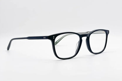 Garrett Leight Boon Nero occhiali da vista rettangolari in acetato