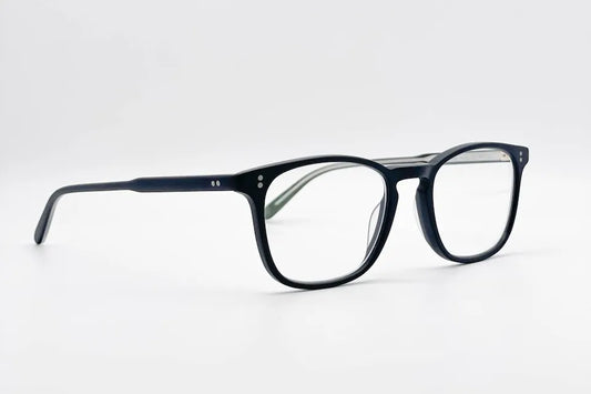 Garrett Leight Boon Nero occhiali da vista rettangolari in acetato