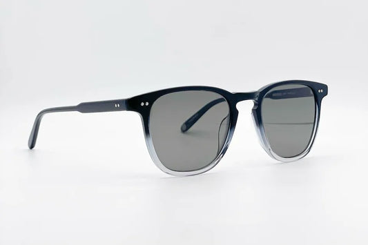 Garrett Leight Brooks Nero occhiali da sole rettangolari classici acetato