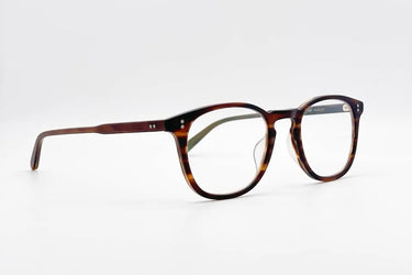 
    Garrett Leight kinney - Round Eyeglasses - Garrett Leight Kinney Marrone occhiali da vista semi-quadrati
  