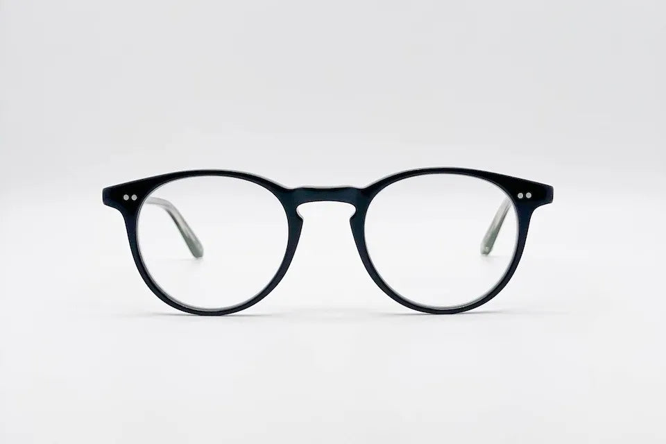 Buy Online Garrett Leight Winward Black - Classic Oval Optical Glasses