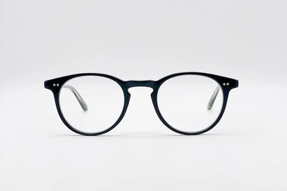 Buy Online Garrett Leight Winward Black - Classic Oval Optical Glasses