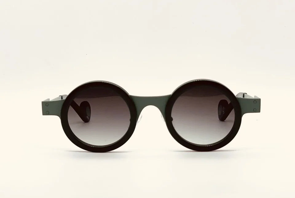 Jean Philippe Joly Chanteur Green Sunglasses