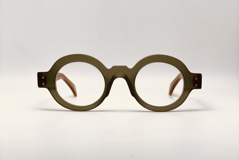 Jean Philippe Joly Timide Green Brown Optical