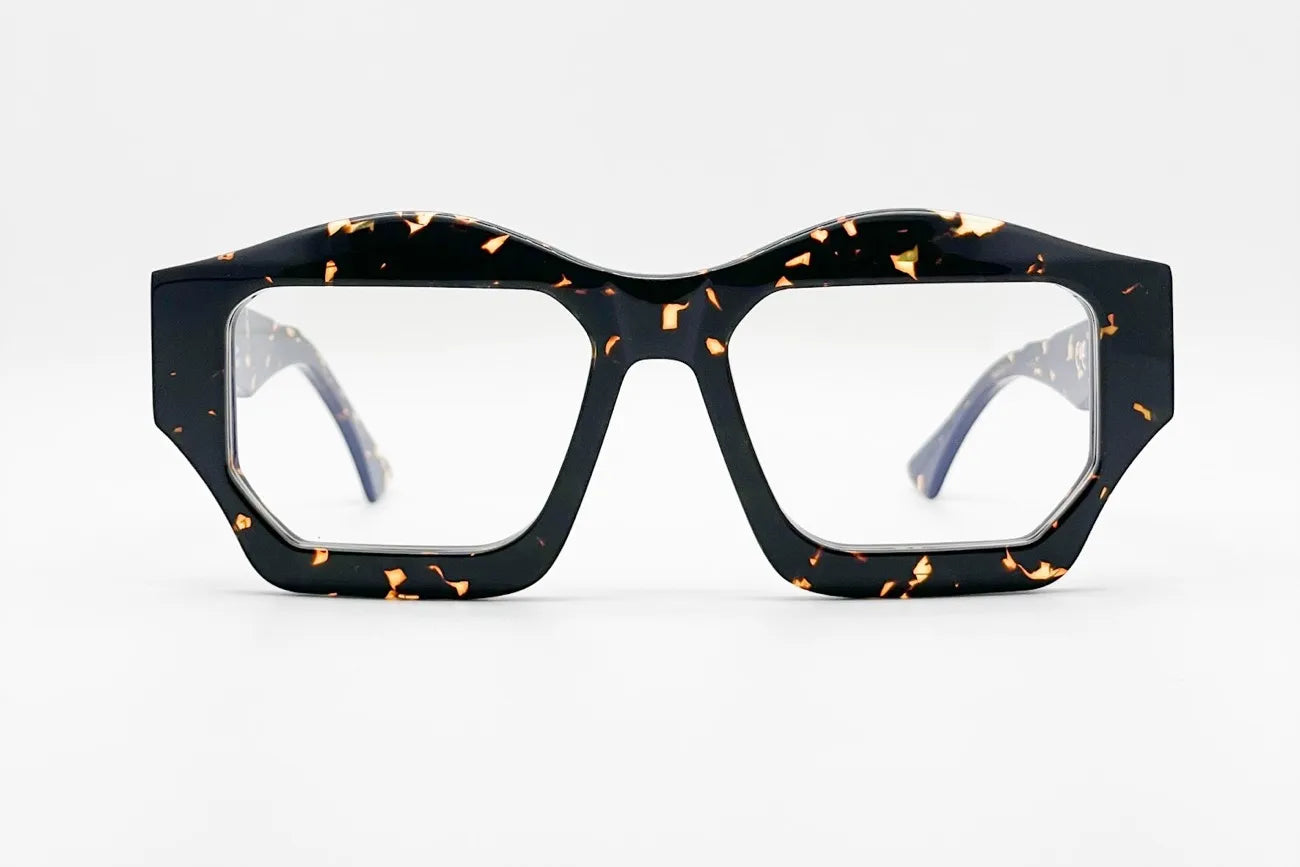 Kuboraum F4 Darktortoise Optical Glasses | Luxury Eyewear
