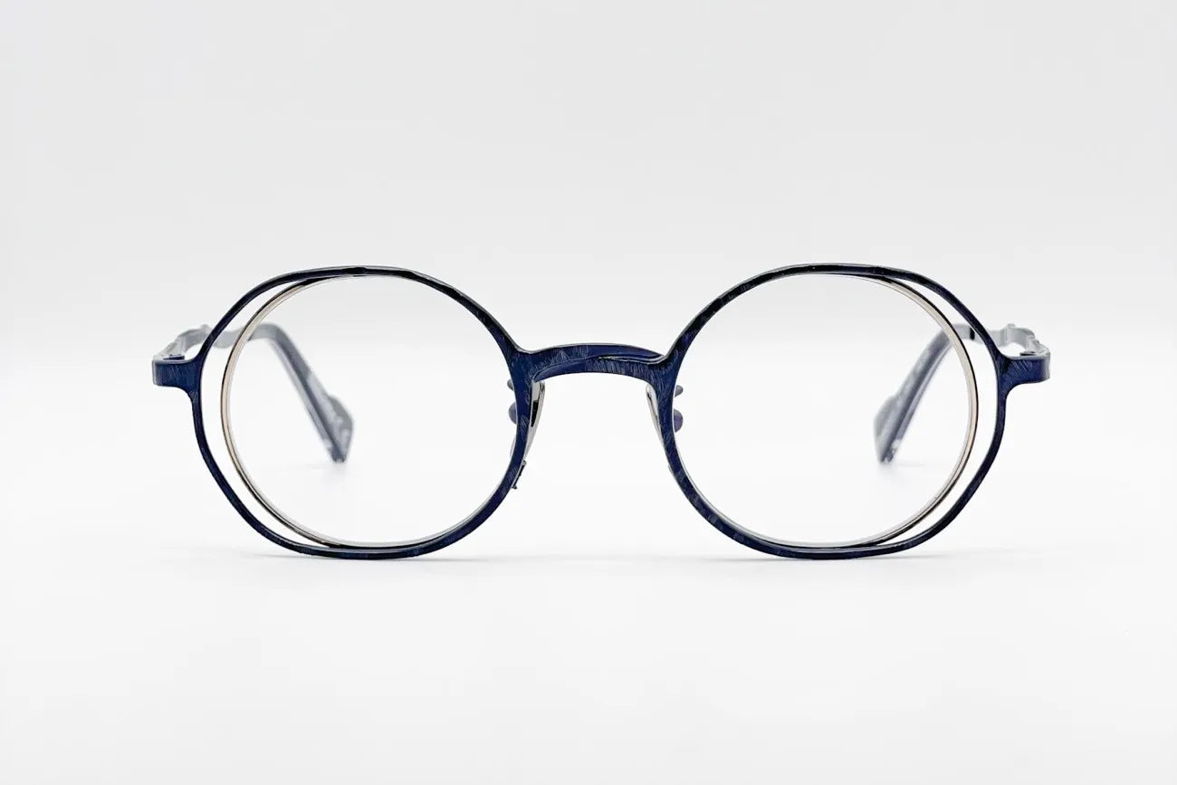 Kuboraum H11 Bluegold Luxury Optical Frames | Designoptical