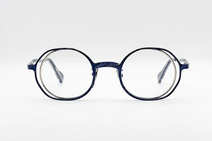 Kuboraum H11 Bluegold Luxury Optical Frames | Designoptical