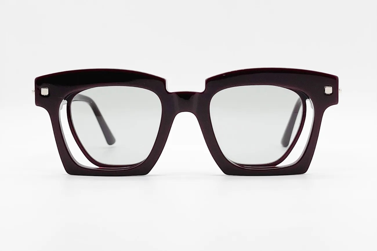 Kuboraum J9 Darkred Avant-Garde Sunglasses | Designoptical