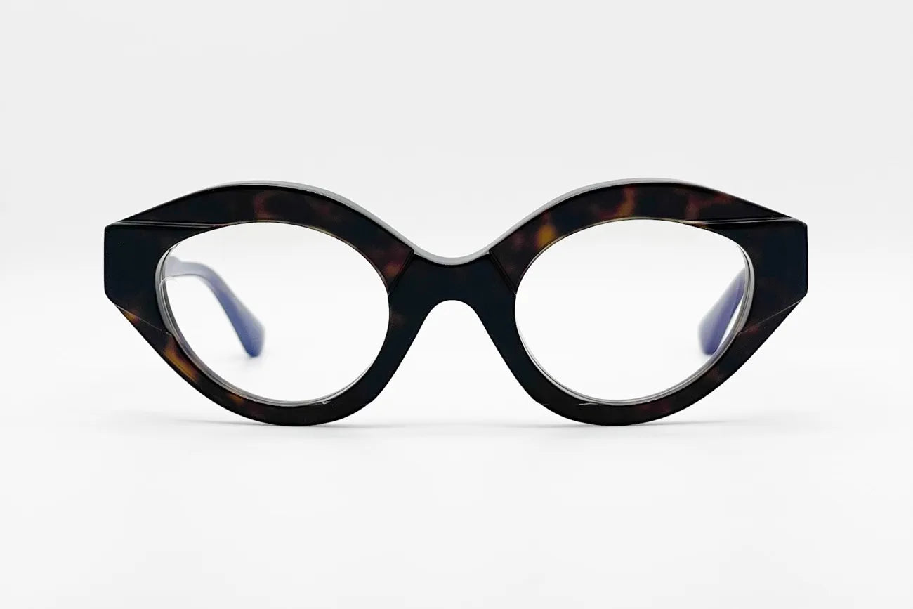 Kuboraum K44 Tortoise Luxury Female Eyewear