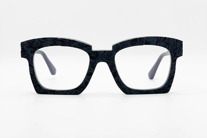 Kuboraum K5 Blackmatte Optical Glasses | Handmade Italy