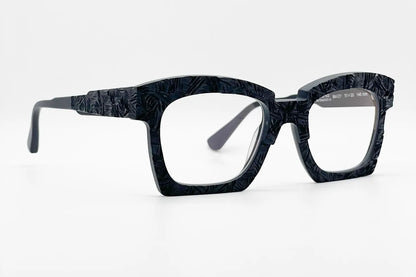 Kuboraum K5 Blackmatte square optical frames