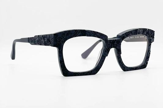 Kuboraum K5 Blackmatte square optical frames