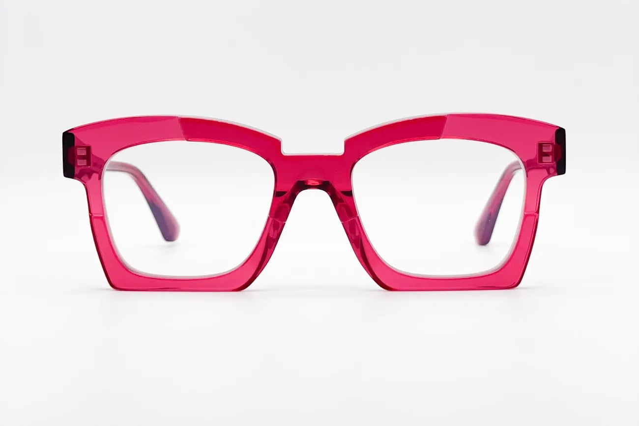 Kuboraum K5 Crystalred Luxury Optical | Designoptical