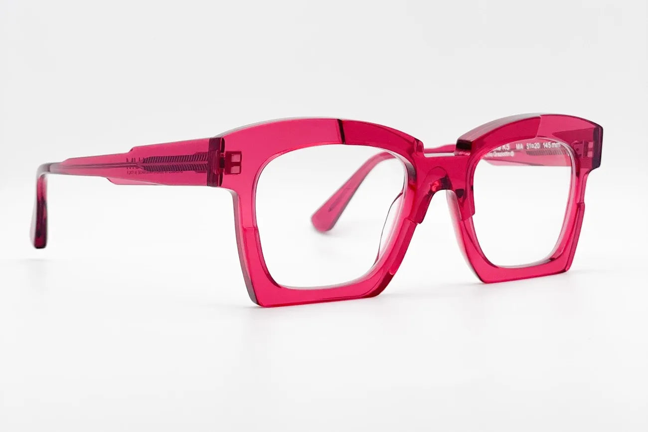 Kuboraum K5 Crystalred luxury optical glasses