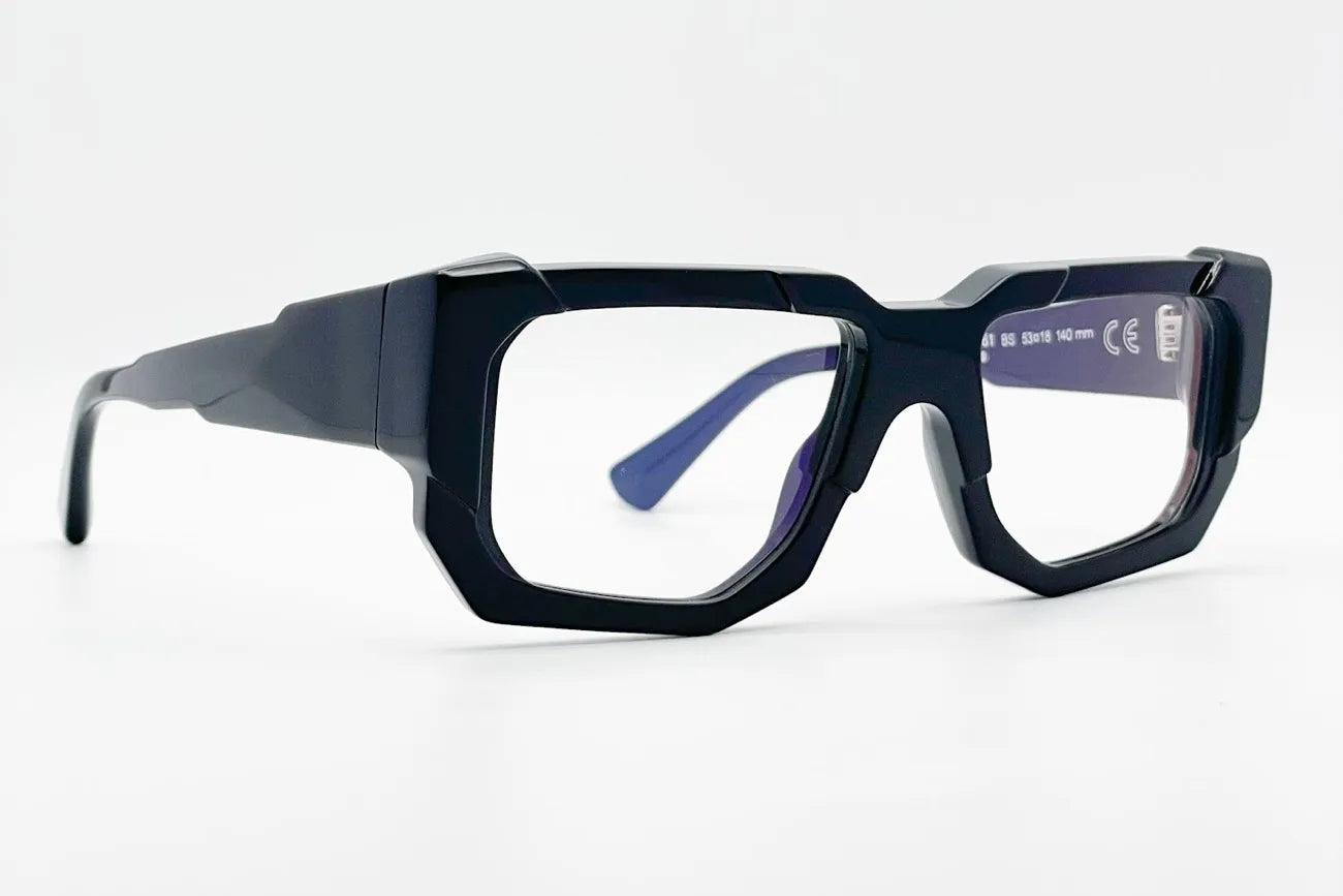 Kuboraum K61 Black shine optical glasses