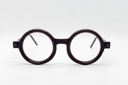 Kuboraum P1 Bordeaux Optical Frames Italy