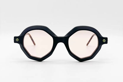 Kuboraum P18 Matte Black Sunglasses - Handmade
