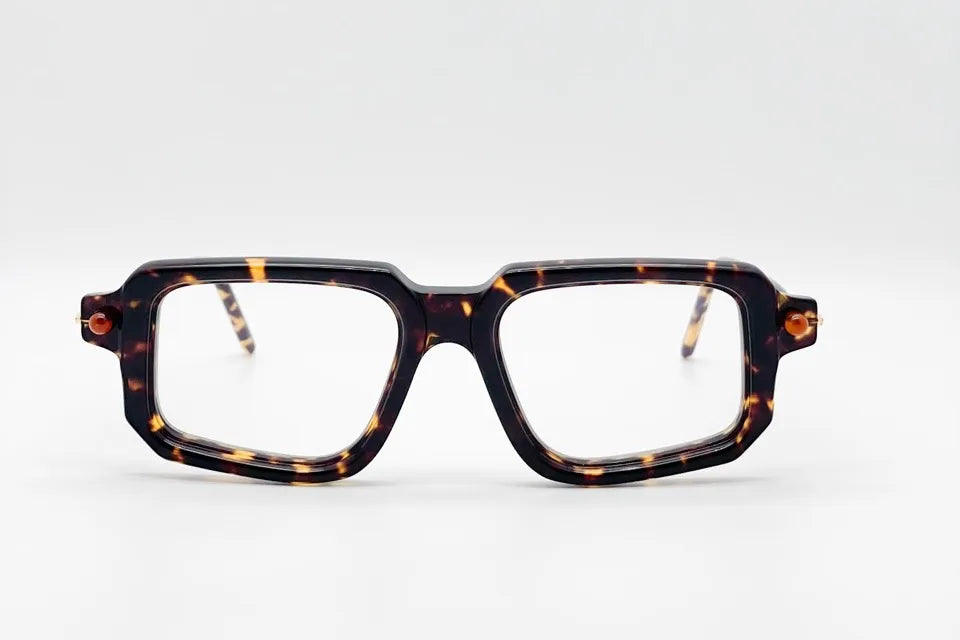 Kuboraum P23 Tortoise Optical Glasses - Italy