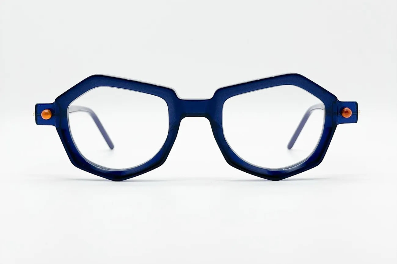 Kuboraum P27 Blue Optical Frames | Designoptical
