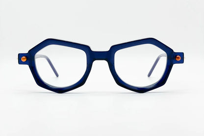 Kuboraum P27 Blue Optical Frames | Designoptical