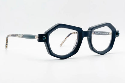 Kuboraum P27 Blackmatte square optical glasses
